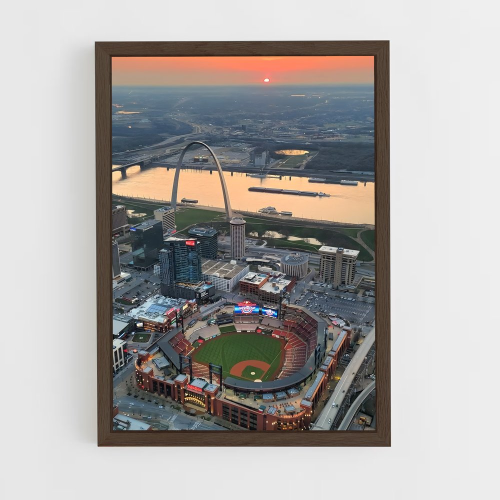 Poster Cardinals en Émotion – affiche Baseball (vue 5)